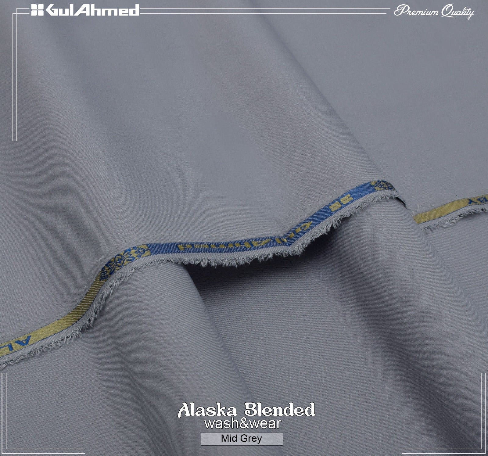 Gul Ahmed Wash N Wear With Wooden Box