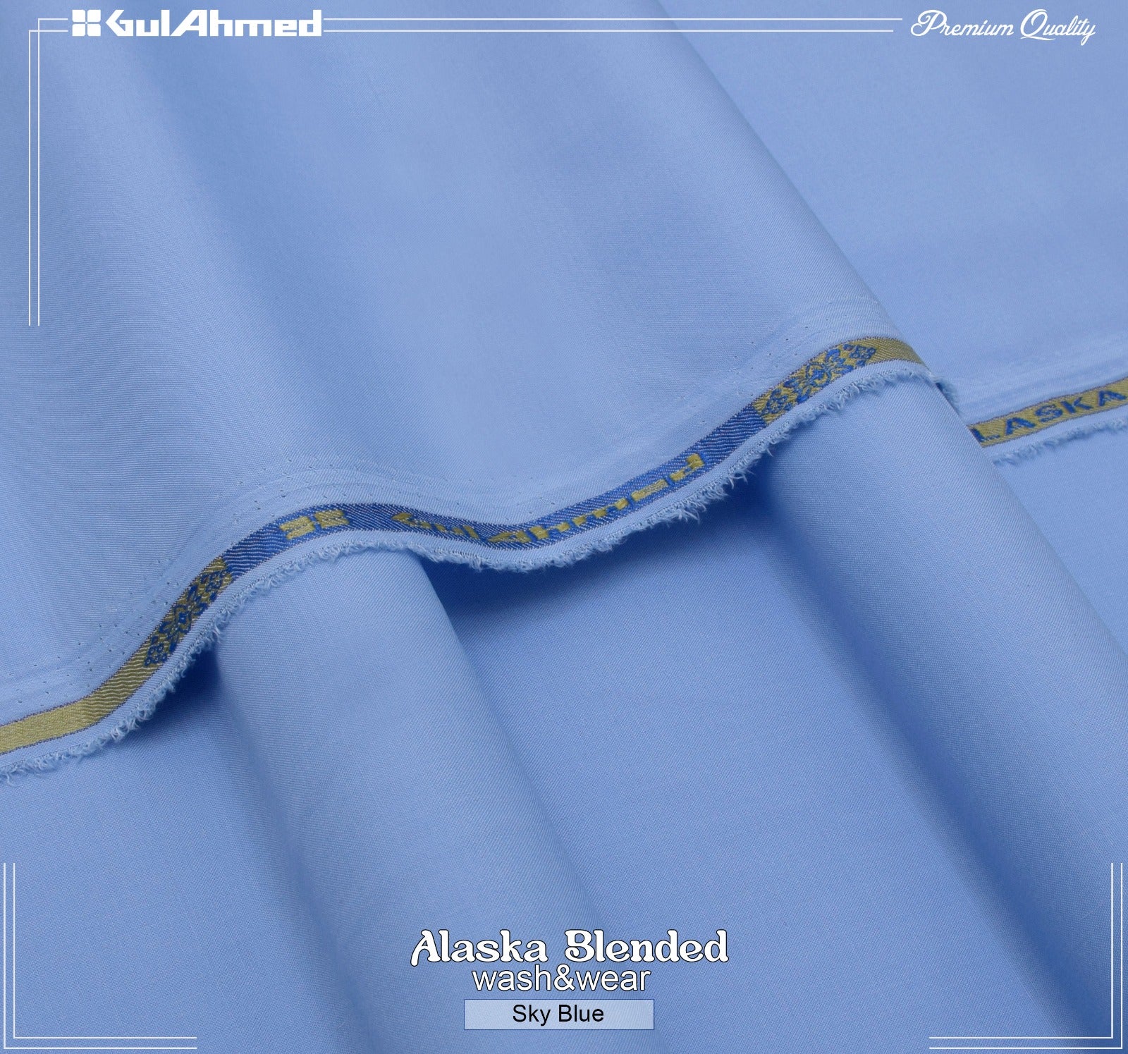 Gul Ahmed Wash N Wear With Wooden Box