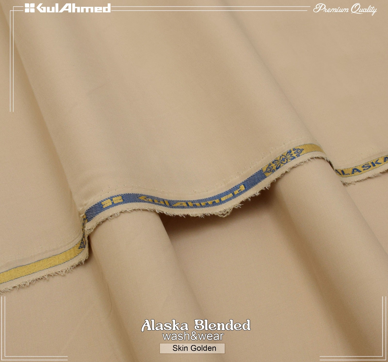 Gul Ahmed Wash N Wear With Wooden Box