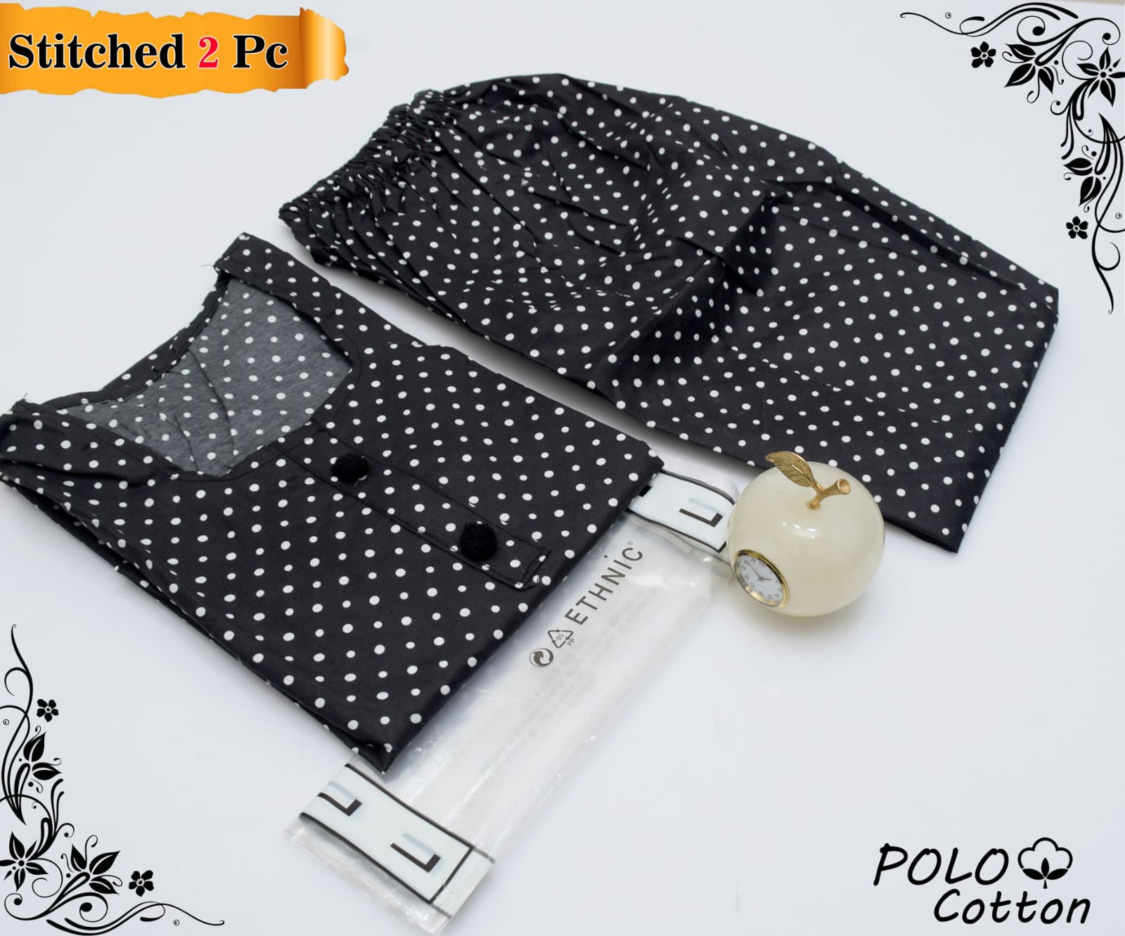 DIAMOND COTTON STITCHED  2PC