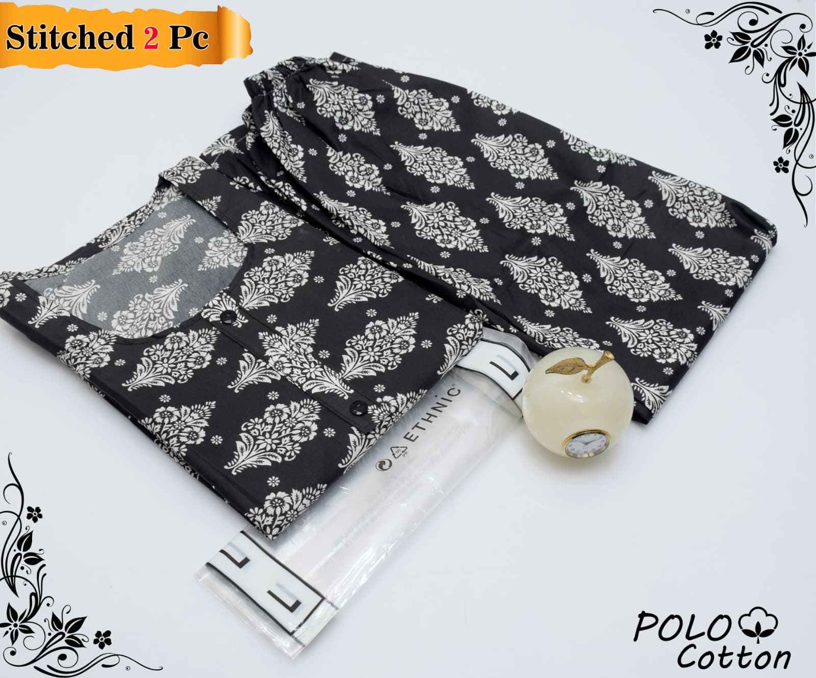 DIAMOND COTTON STITCHED  2PC